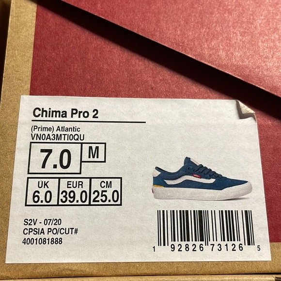 Vans Chima Ferguson pro 2 prime Atlantic - Picture 10 of 10